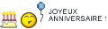 joyeux anniversaire !